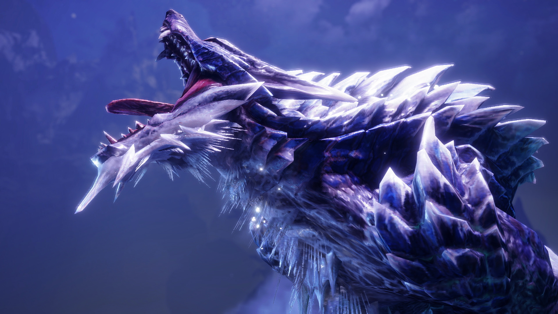 モンスターハンターライズ サンブレイク公式 氷狼竜 ルナガロン モンスターハンター ライズ サンブレイク で新登場する 未知のモンスター 牙竜種のモンスターで 別名は氷狼竜 ひょうろうりゅう 22年夏発売予定 公式サイト T Co