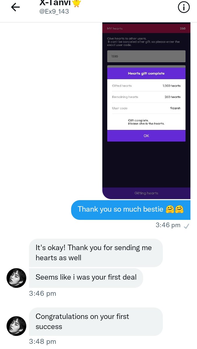 KPopWorld001's tweet photo. Thnkssss for trusting me...@Ex9_143 more giveaway to come soon ...enjoy https://t.co/RHOlDi5LTy