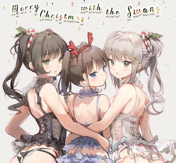 🎄メリークリスマス🦌
遅い上に過去絵で申し訳ないです😖(でも祝いたかった) 