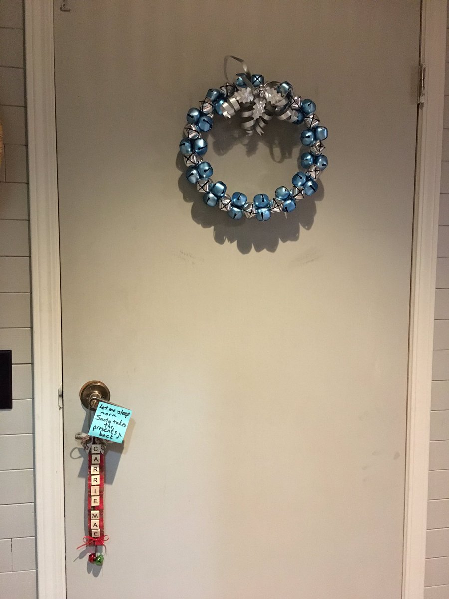 carriemae68's tweet image. When you get home at 1am … and finish wrapping  and stuffing stockings at 3:30am. And your kid &amp;amp; nephew are teenagers. #JustTryMe #Christmas