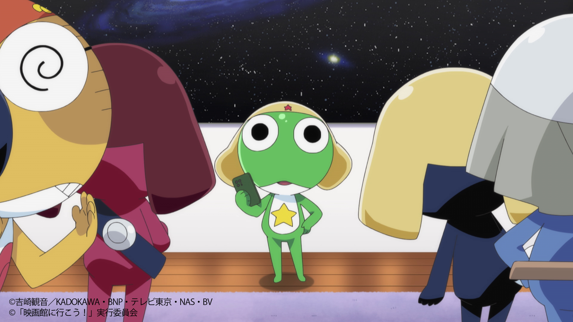 Twitter 上的 公式 ケロロ軍曹pr ケロロチャンネル では Stop 海賊版 動画の公開記念として Tvアニメ版のキャラクターデザイン 今回のcm動画で久しぶりの作画監督を務められた追崎史敏さんのインタビュー動画を公開予定です 配信の日時は追ってお知らせ