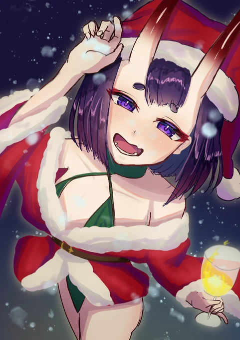 「めりぃくりすます〜」
 #FGO  #FateGO 