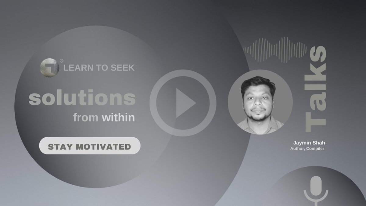 NE8x® Talks features:
Esteemed Author of 'The Untold Love', Jaymin Shah on learning to seek solutions from within and staying motivated

Watch here: 
youtu.be/0OmqTz9YKKs

Read his book:
amzn.to/3yTL3Wp