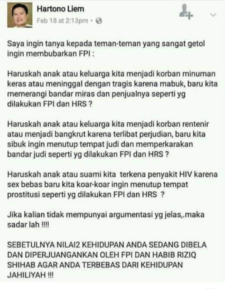 Obay_Kusut1981's tweet photo. Masih ingat kah tentang Surat Terbuka Hartono Liem seorang pengusaha Tionghoa? Berikut Surat Terbukanya https://t.co/2r3i7xUQ0l