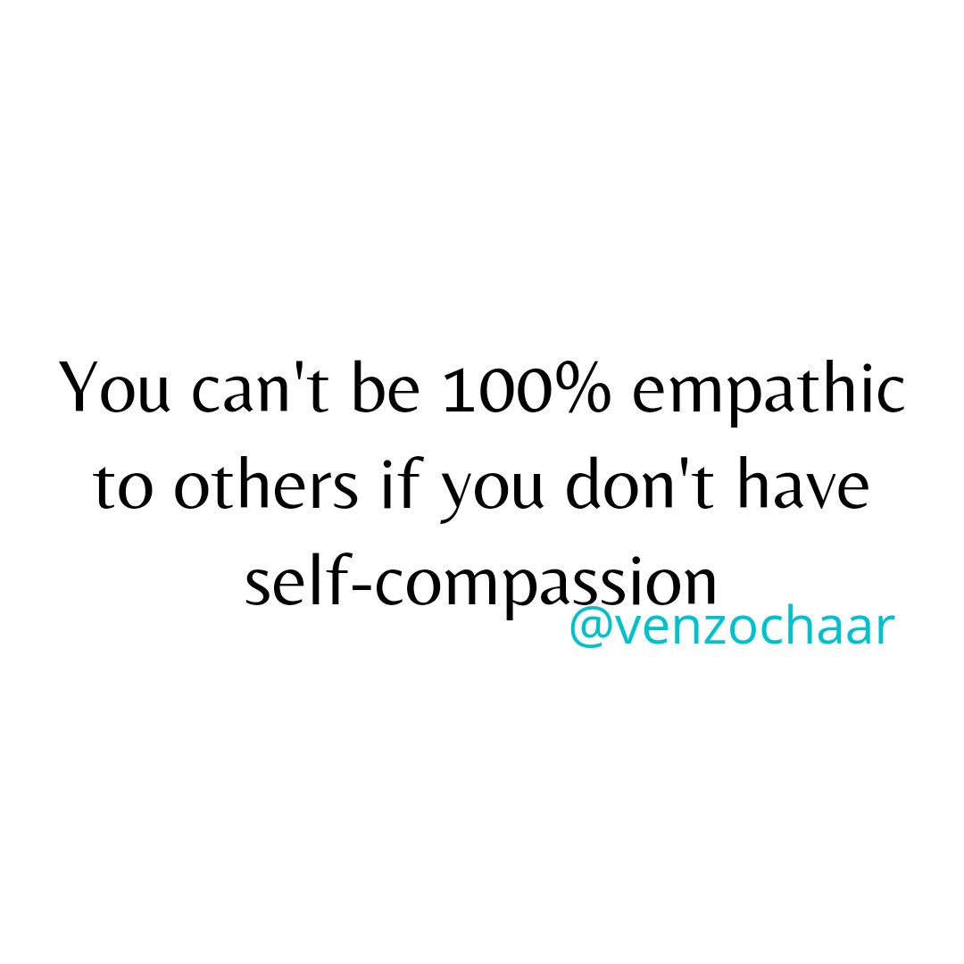 venzo_chaar's tweet photo. What does empathy mean to you?

#empathy #selfcare https://t.co/OKfUrHGfJX