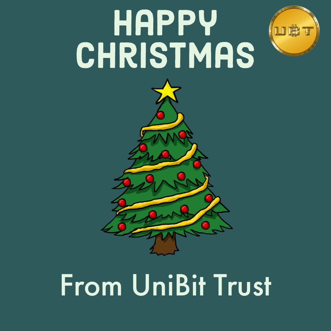 UnibitTrust's tweet photo. A very happy Christmas from UniBit Trust 🎄🎁  #Christmas #UBT https://t.co/6FTiMpAWMb