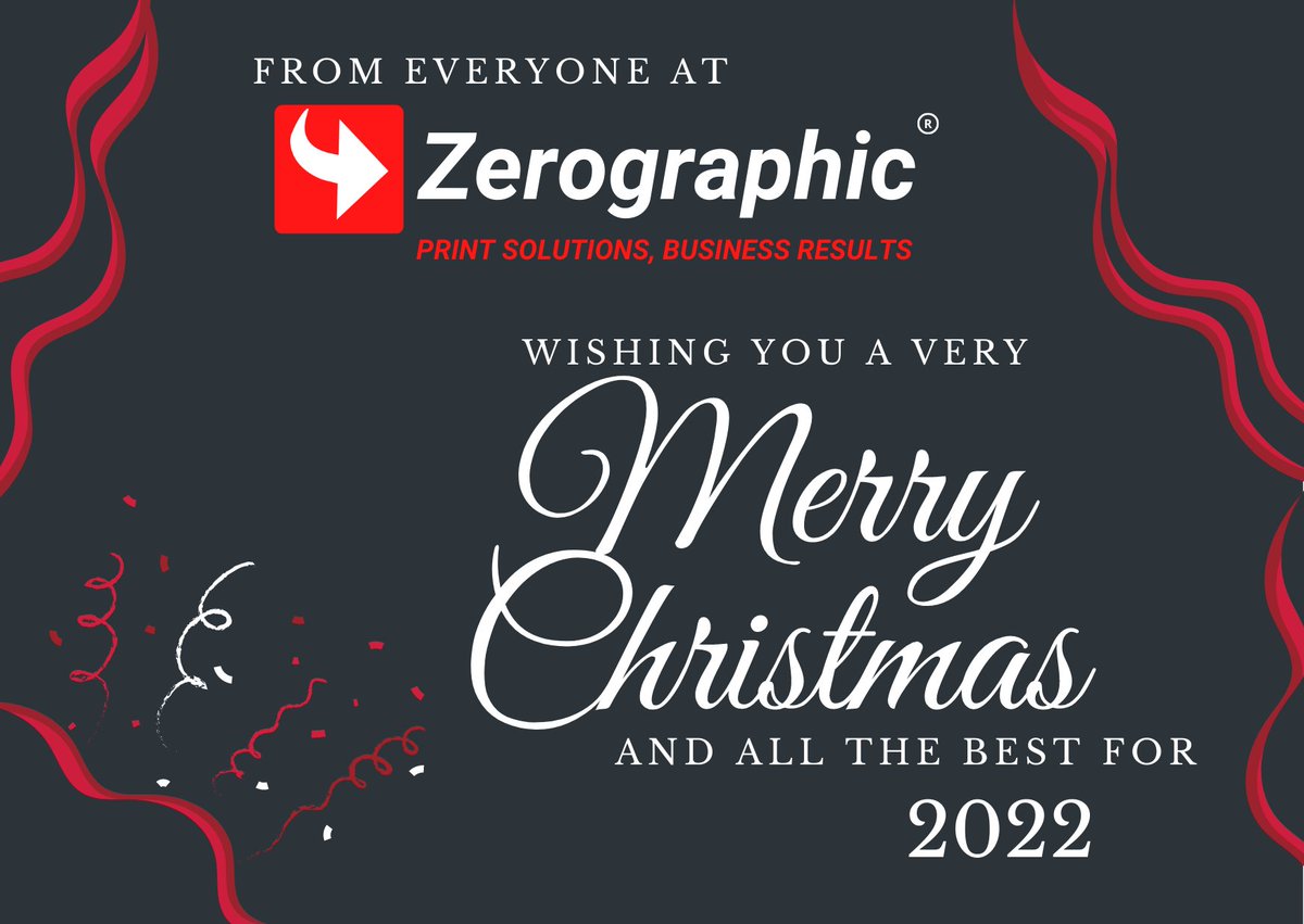zerographicltd's tweet photo. Merry Christmas and a Happy New Year to all of our customers and partners! Enjoy your time with your loved ones over the festive period and we hope you have a prosperous 2022 and beyond!
#MerryChristmas #NewYear #Zerographic #2022 https://t.co/NE4byl7m8x
