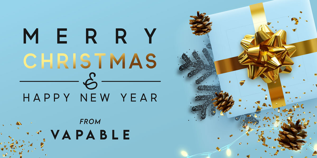 Vapable's tweet image. Merry Christmas from the team at Vapable! We hope you have a wonderful day!

#christmas #merrychristmas