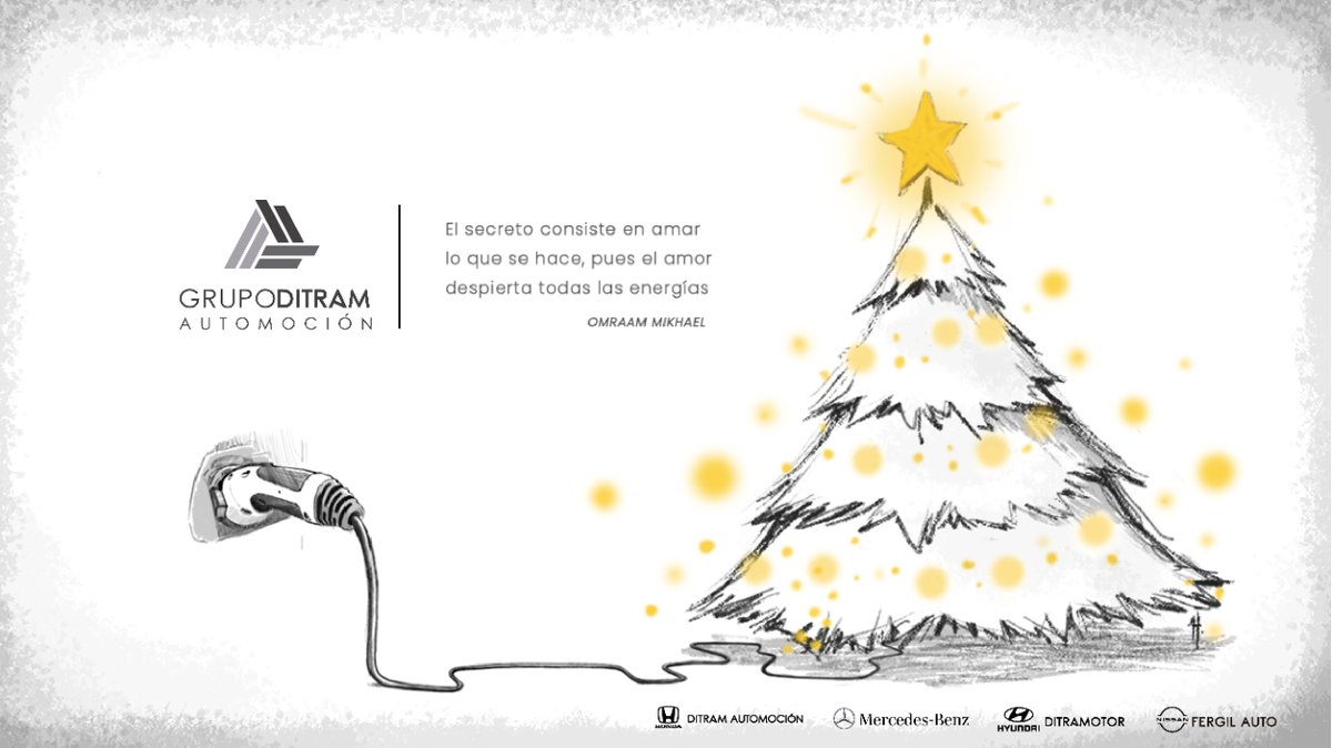 GrupoDitram's tweet photo. Todas las personas que formamos #GrupoDitram os deseamos una ¡Feliz Navidad!, y esperamos que estas fechas tan especiales las podáis disfrutar con vuestras familias y amigos.

#Nissan #FergilAuto #Honda #DitramAutomoción #MercedesBenz #Ditramotor #Hyundai #Lugo #FelizNavidad https://t.co/1LWPWIQZZV
