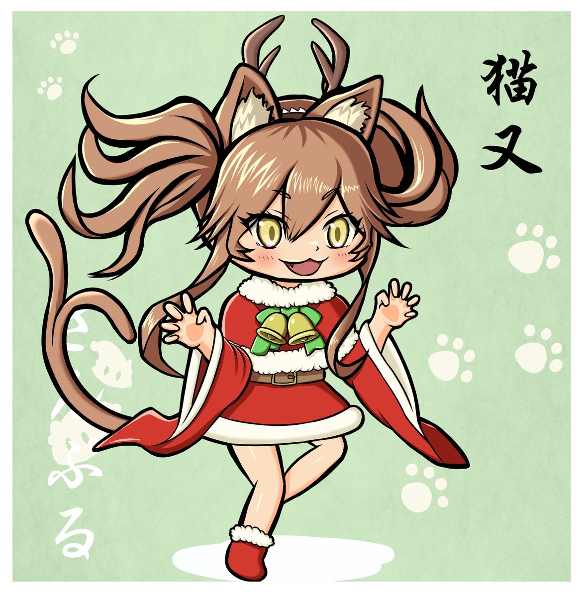 YokaiCryptoNFT's tweet photo. メリークリスマス #Giveaways やります！
猫又(トナカイサンタver)を
50名様にプレゼント🎁

■条件
✅フォロー @YokaiCryptoNFT
✅❤️&amp; 🔁
✅ウォレットアドレスをリプライ

〜12/27 23:59 JST

ホルダー様には無条件プレゼントします！😆
#Giveaway  #NFTGiveaways
#NFTcollection #NFT https://t.co/D9aJgpixNk