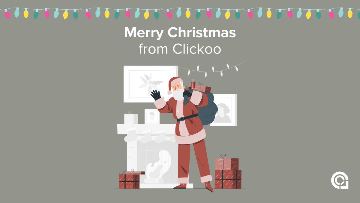ClickooUK's tweet photo. Wishing all our clients and partners around the world a very Merry Christmas! Hope Santa brought you everything you asked for and more 🎅🏽🎁🎄

#Christmas2021 https://t.co/QsO6DX2LYK