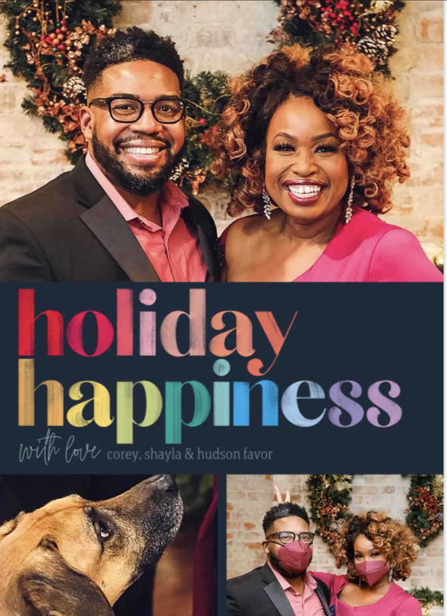 Wishing you joy, peace &amp; love this holiday season!

#HappyHolidays from Corey, Shayla &amp; Hudson FAVOR! #ALLinFAVOR