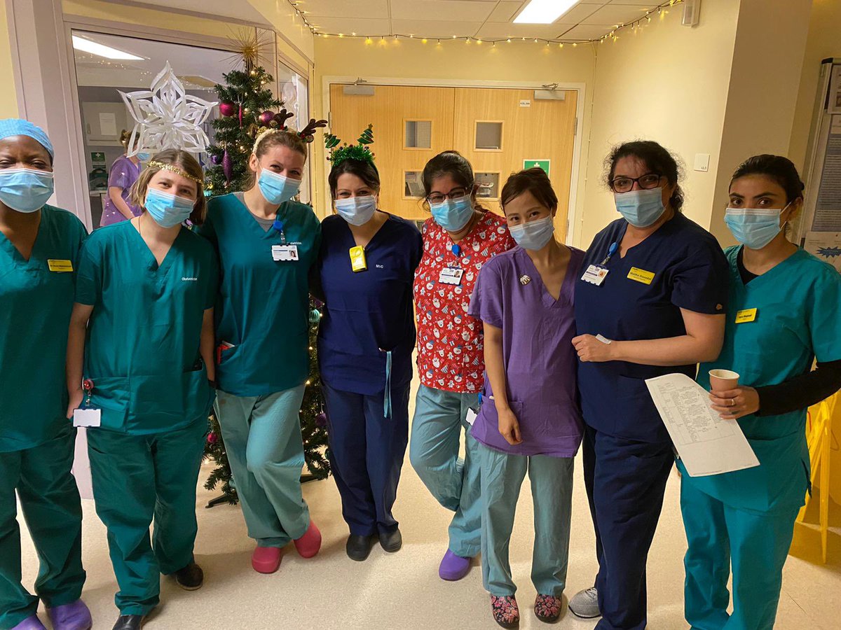 Today’s maternity team wishing everyone a happy, healthy Christmas <a href="/Medway_NHS_FT/">Medway NHS Foundation Trust</a>
