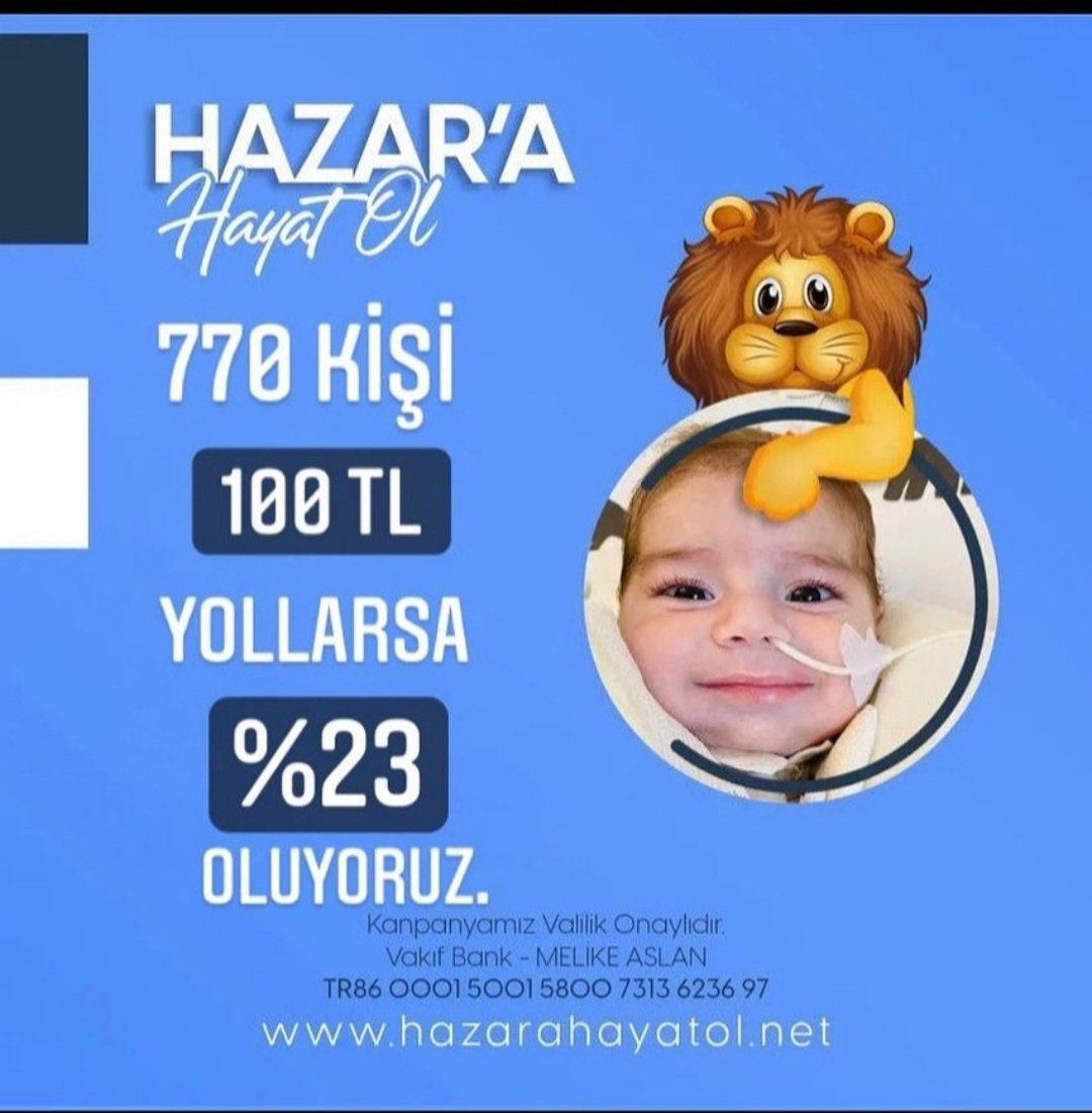 CigdemTomoglu's tweet photo. Bana yardım edermisiniz?sizlerin sayesinde kampanyamız %23 olacak inşallah 
@haluklevent @acunilicali @ersoyruhi @ensaryasasin https://t.co/2cVn3Wh7He
