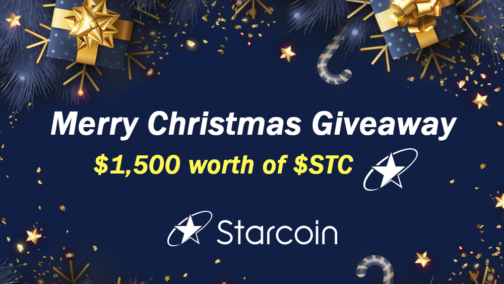 🎅 Merry Christmas Giveaway 🎅

Complete the following 👇👇👇
➡️ Follow <a href="/StarcoinSTC/">Starcoin Blockchain</a>  <a href="/StarcoinZH/">Starcoin中文社区</a> 
➡️ RT this twitter
➡️ Fill out the form (your StarMask address)：
forms.gle/hasnvgTXwCwUBW…

💰 $1500 worth of $STC random airdrop for each participant💰