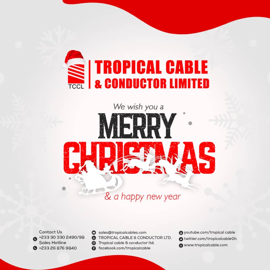TropicalcableGH's tweet image. Hope this holidays spark up moments of great joy.Share to spread some joy #MerryChristmas #FlameRetardantLowSmokeFRLS #TropicalCables #Quality #Safety #BuildingCables #Manufacturing