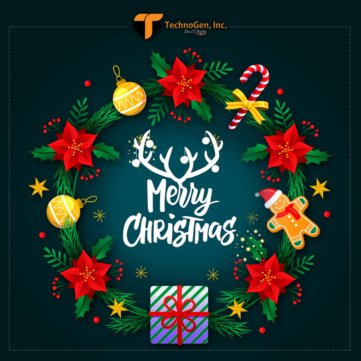 Technogenin's tweet photo. Wish you all a very Happy Christmas 2021.
May the Magic of Christmas fill our lives with love, laughter, happiness, and success!
#Technogen #christmas2021 #christmascelebrations #happychristmas #merrychristmas #merrychristmas2021 #happyholidays https://t.co/qpBEAD6yWt
