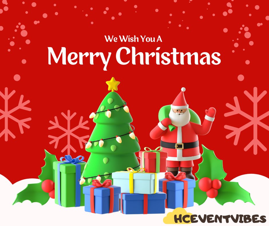 HcEventvibes's tweet image. Merry Christmas