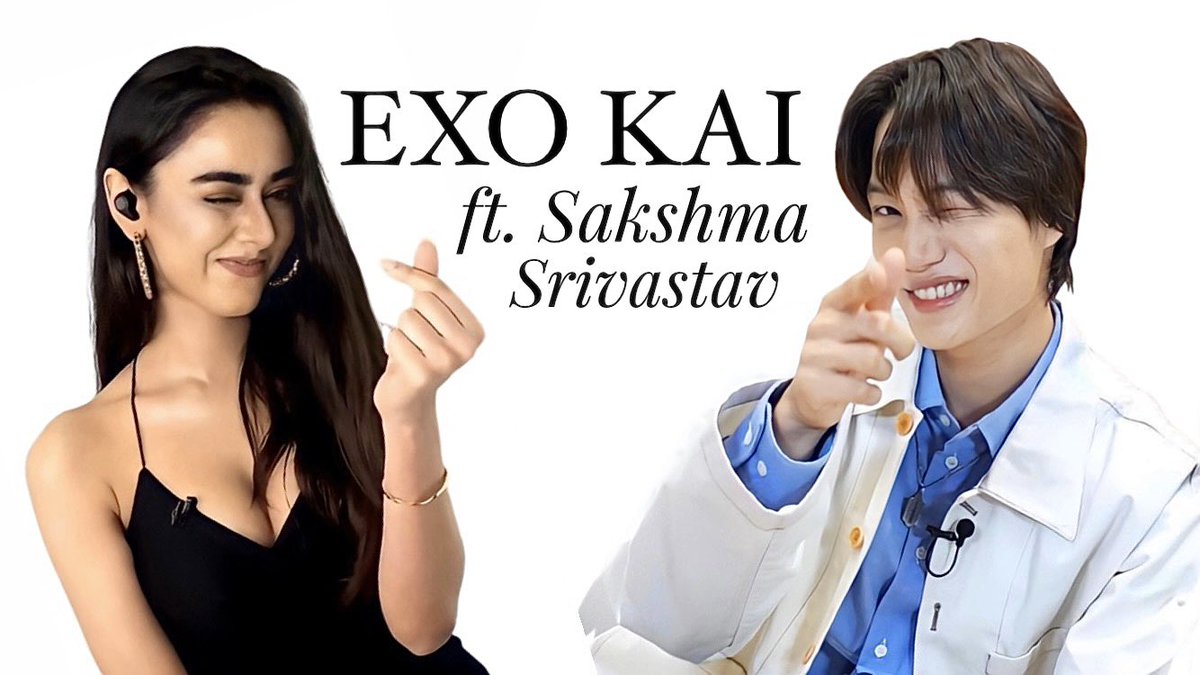 Morocco_EXOL's tweet photo. 211225 [YT]
@ZoomTV YouTube Update with #KAI 

"EXO #KAI ft. Sakshma Srivastav | Indian Interview"
🔗https://t.co/wtf3Oqy7Px

#IndiaLovesKAI
#ChristmasWithKAI
Phela Aur Akhri Pyaar KAI
#EXO @weareoneEXO
-M https://t.co/MCzTE7NLex