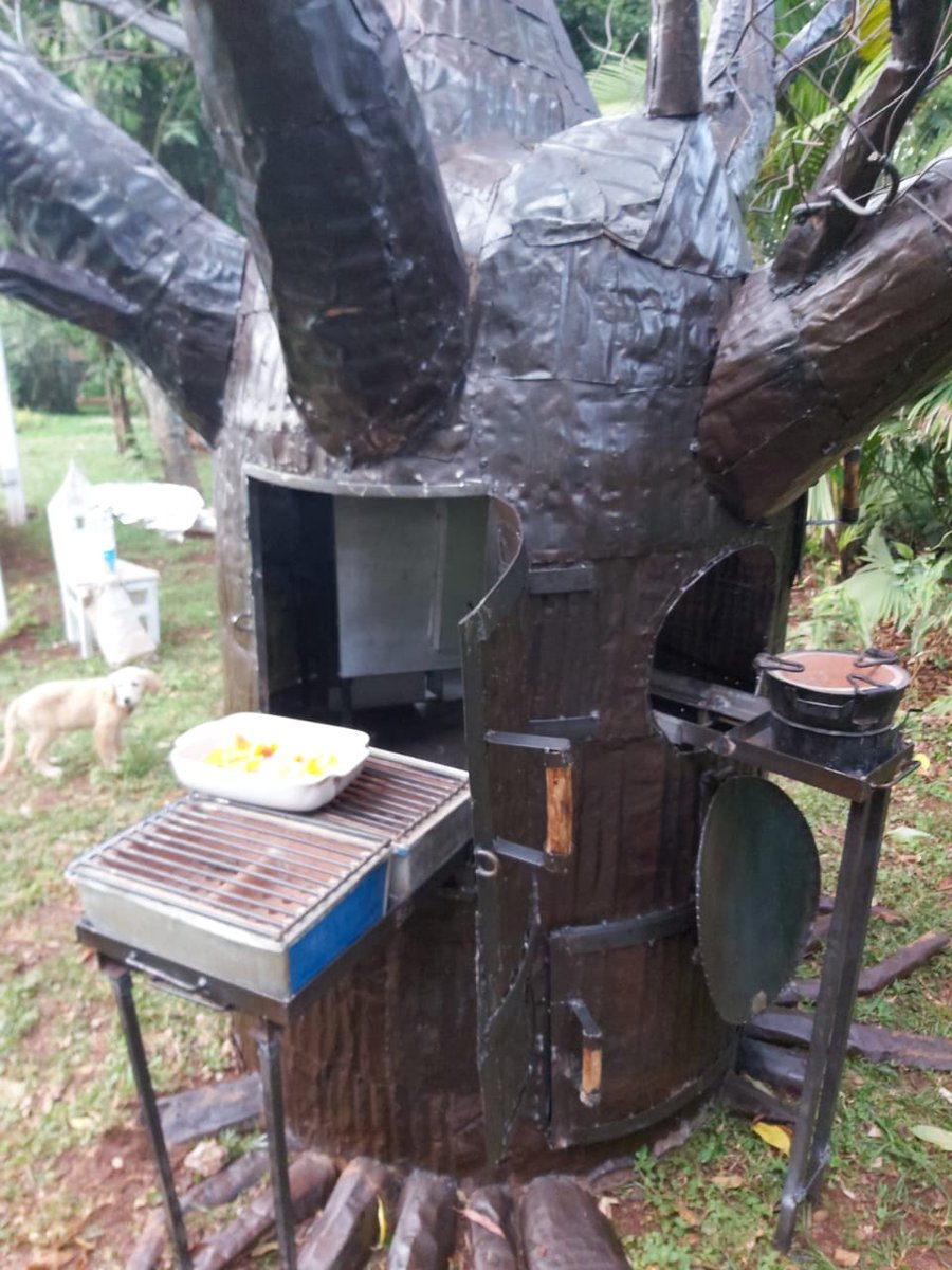 cookswelljikos's tweet photo. Merry Christmas from the Cookswell Team!
Fittingly here is our last custom made jiko of the year - a mighty #mbuyu for a mighty good friend!
#africanart #baobab #kenyanart #kenyanchristmas #madeinkenya #metalart #cookswell #adansonia https://t.co/EXjexAAzRK