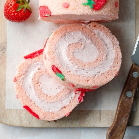 how to make a strawberry cake roll  —  a guide thread