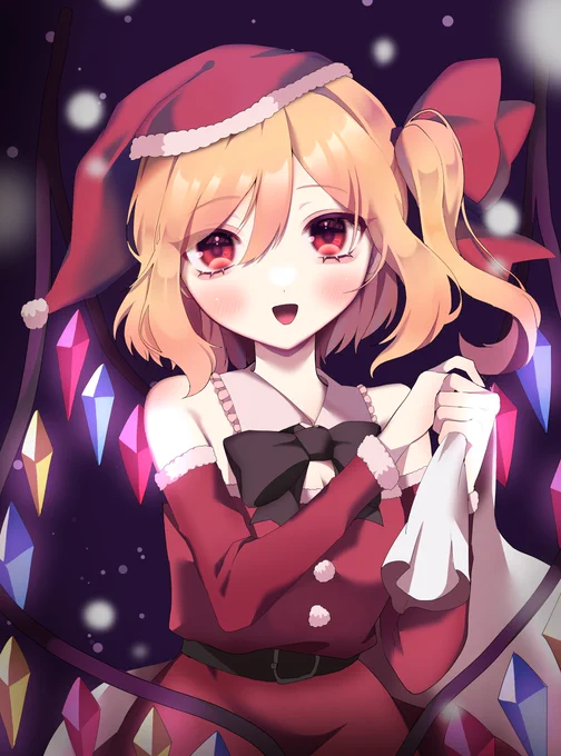 サンタフランちゃん💖⛄️
#東方Project 