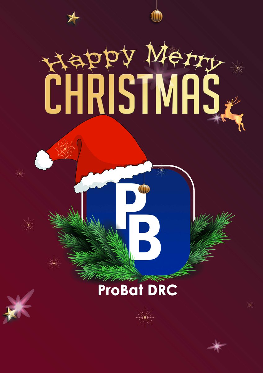 ProbatDrc's tweet photo. Joyeuses fêtes de la nativité
Merci de nous avoir accompagné durant cette année
#Merry_Christmas
#positive_mindset https://t.co/WYdEi94JKS