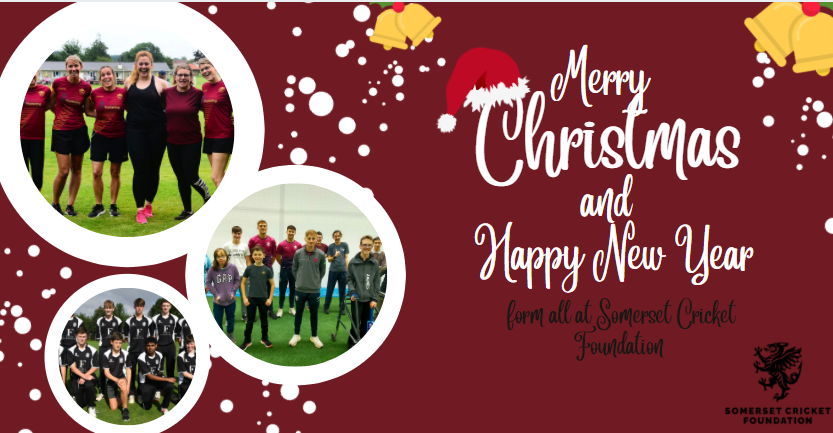 SomCricketFDN's tweet photo. ☃️🎄Merry Christmas from all at Somerset Cricket Foundation. 🎄☃️ https://t.co/yW6FFfCAM0