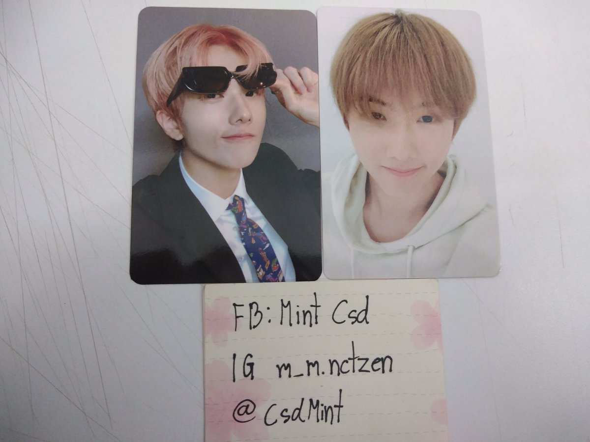 CsdMint's tweet photo. จีซอง​ Agent,​ withfan​ 3

- ขายคู่​ 190​ รวมส่ง​ ลดสุดๆแล้วน้า

*agent​มีรอยทับการ์ดจางๆ

สะดวก​ถ่ายพต.ให้ดูได้ตอนเย็นๆนะคะ

#ตลาดนัดnct #ตลาดนัดnctdream https://t.co/MDZ222VoBq
