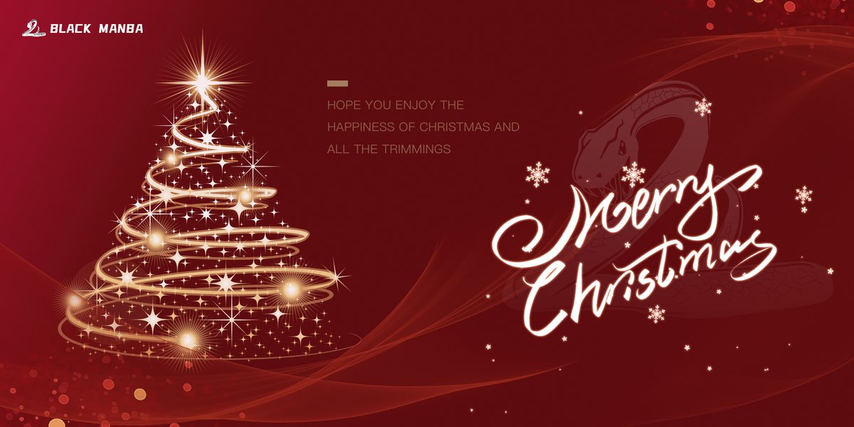 ThisBlackManba's tweet photo. ❤️On this happy and beautiful day❤️
Thank you for supporting us
Black Manba wishes you a 🎄Merry Christmas🎄 https://t.co/e092LEXU2X