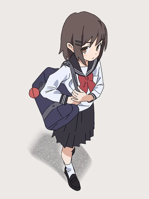 アニメ私塾ポーズ集から 