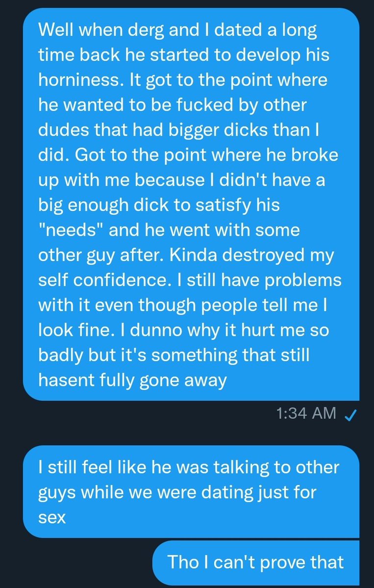 My story: I don't know really how to write this type of stuff but I'll do my best. 3 years ago I dated Dragon and went through similar abuse, he is the the main reason why I have so many self confidence issues. The screenshot below is what I went through.