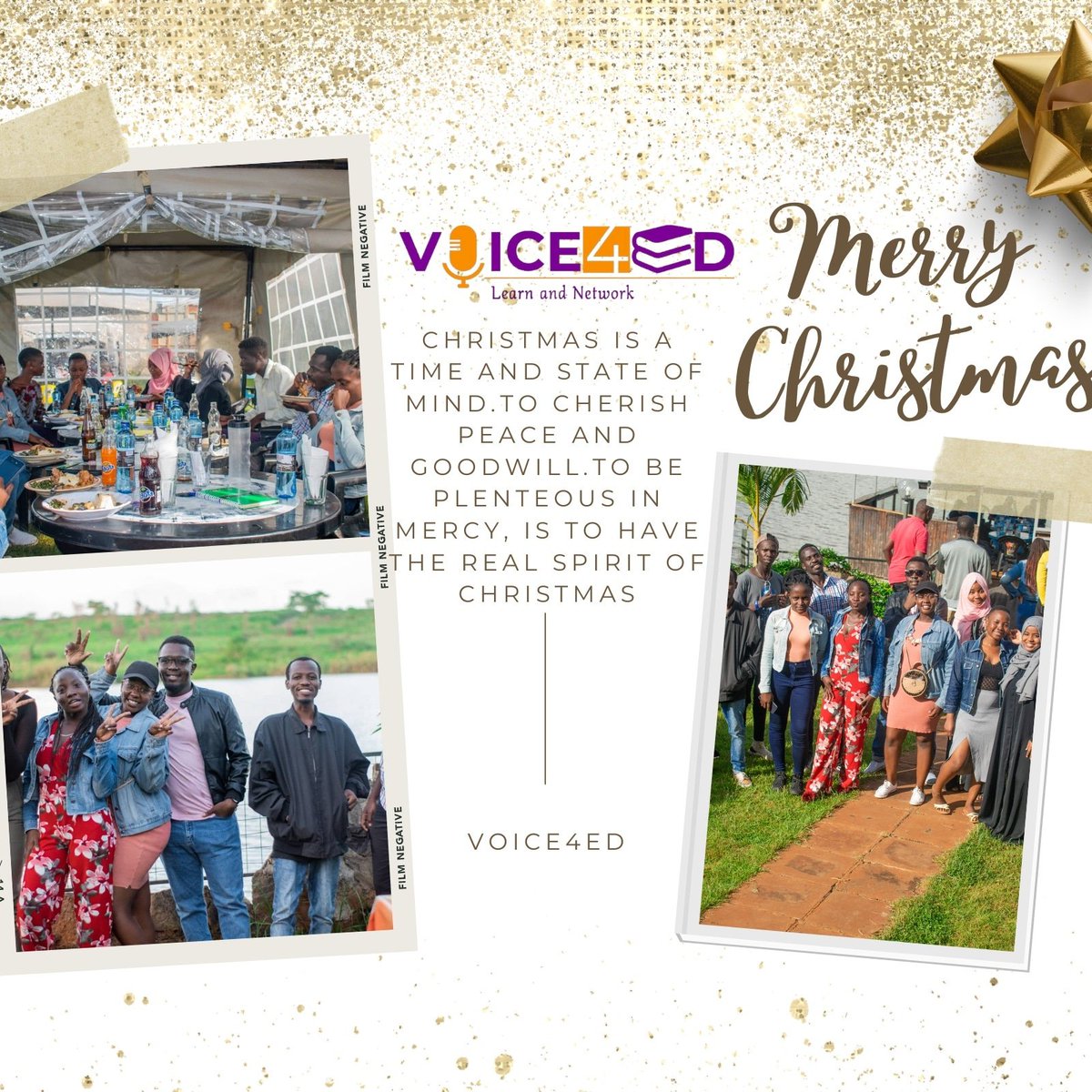voice4ed's tweet photo. Merry Christmas!☃���🎄🎉🎊 @MastercardFdn @youngafricawks @franklinetech https://t.co/IGFoxZ6Tkg