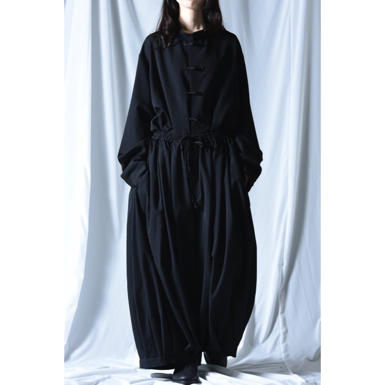 BISHOOL Pumpkin Drape Pants-