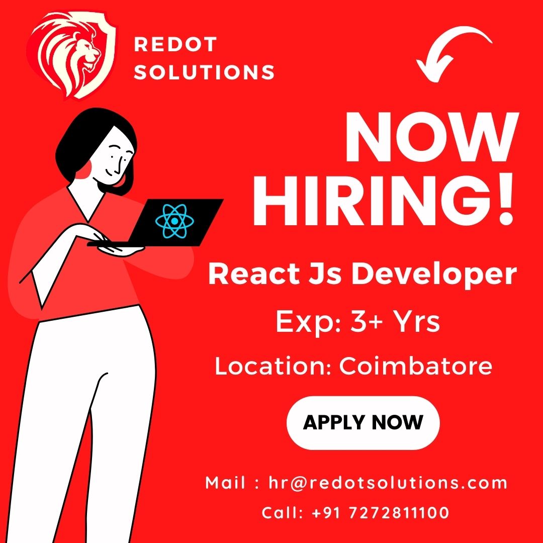 RedotSolutions's tweet image. Never Miss out this Hiring !
Develop your future with us!
Submit your resume &amp;amp; make use of our hiring process.
Drop your resume at : hr@redotsolutions.com
Enroll your name via call/WhatsApp  :+91 7272811100
#hiring #jobs #recruitment #jobsearch #job #nowhiring #recruiting #career