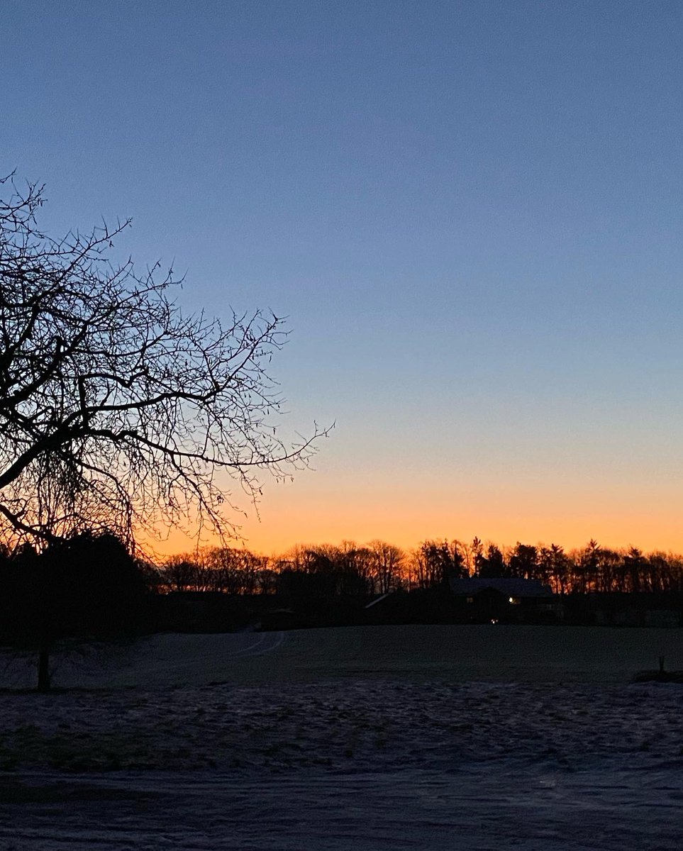 Julemorgen og knagende frost❄️❄️❄️♥️