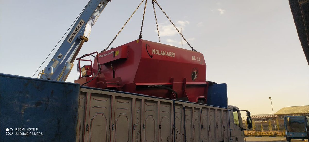 NolanTrading's tweet photo. Nolan Livestock and Agriculture Group .
Delivering  feeder mixers to the customers.
feeder mixers in Livestock.
Step by step from land to milk.
https://t.co/A0FcL18HdX
00989129238291-00989909543007
#agriculture #livestock #cow #milk #feeder #feedermixer #nolangroup https://t.co/gszoaRtoZe