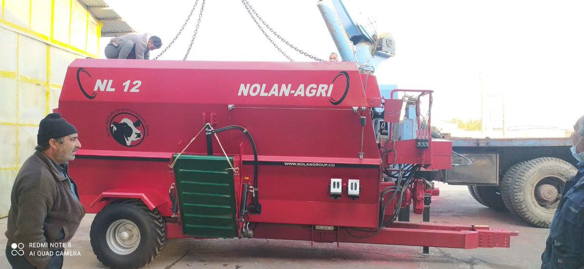 NolanTrading's tweet photo. Nolan Livestock and Agriculture Group .
Delivering  feeder mixers to the customers.
feeder mixers in Livestock.
Step by step from land to milk.
https://t.co/A0FcL18HdX
00989129238291-00989909543007
#agriculture #livestock #cow #milk #feeder #feedermixer #nolangroup https://t.co/gszoaRtoZe
