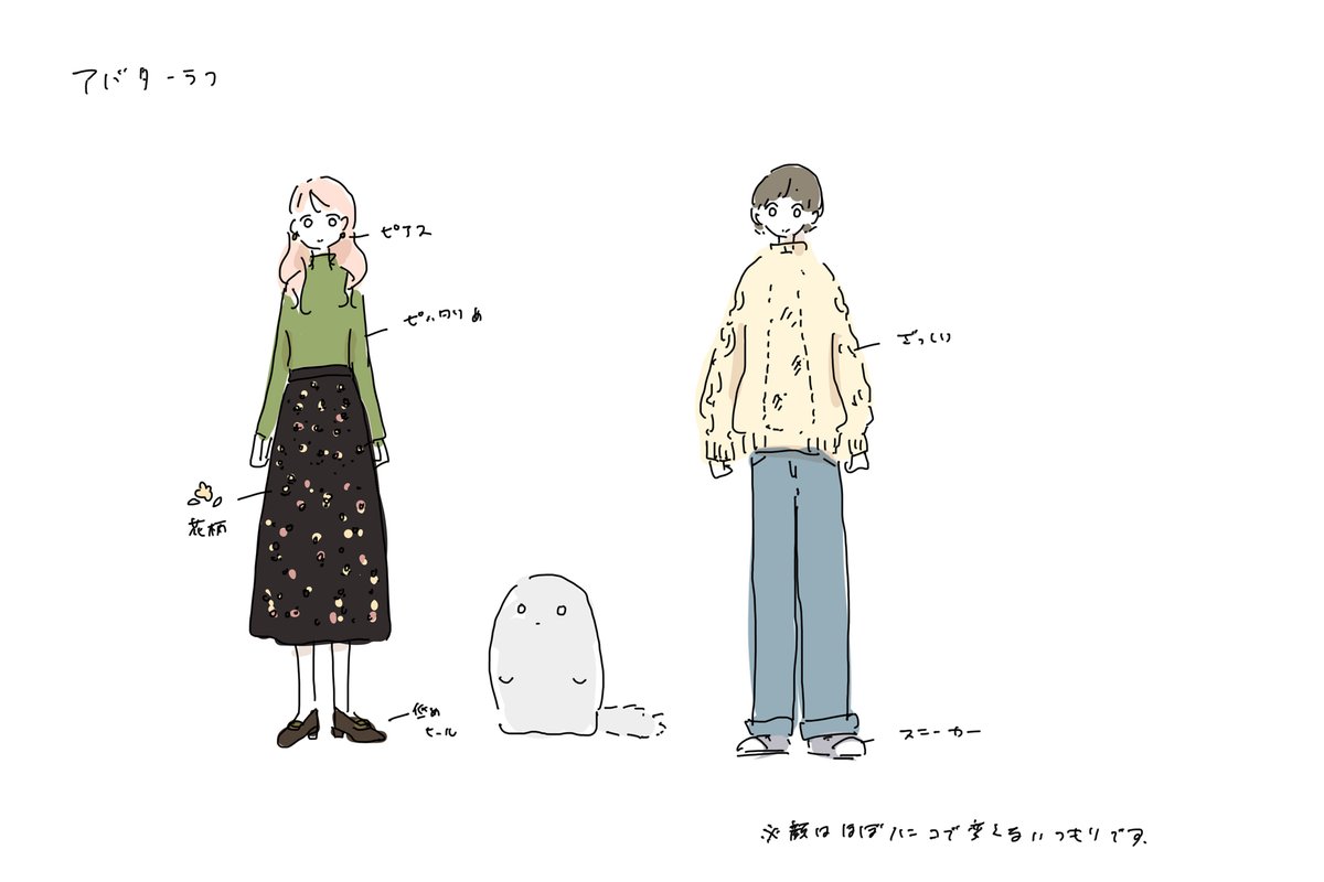 ぼんやりとしたラフからかわいい空間を作っていただけて感動しました #もやもやパラダイム 