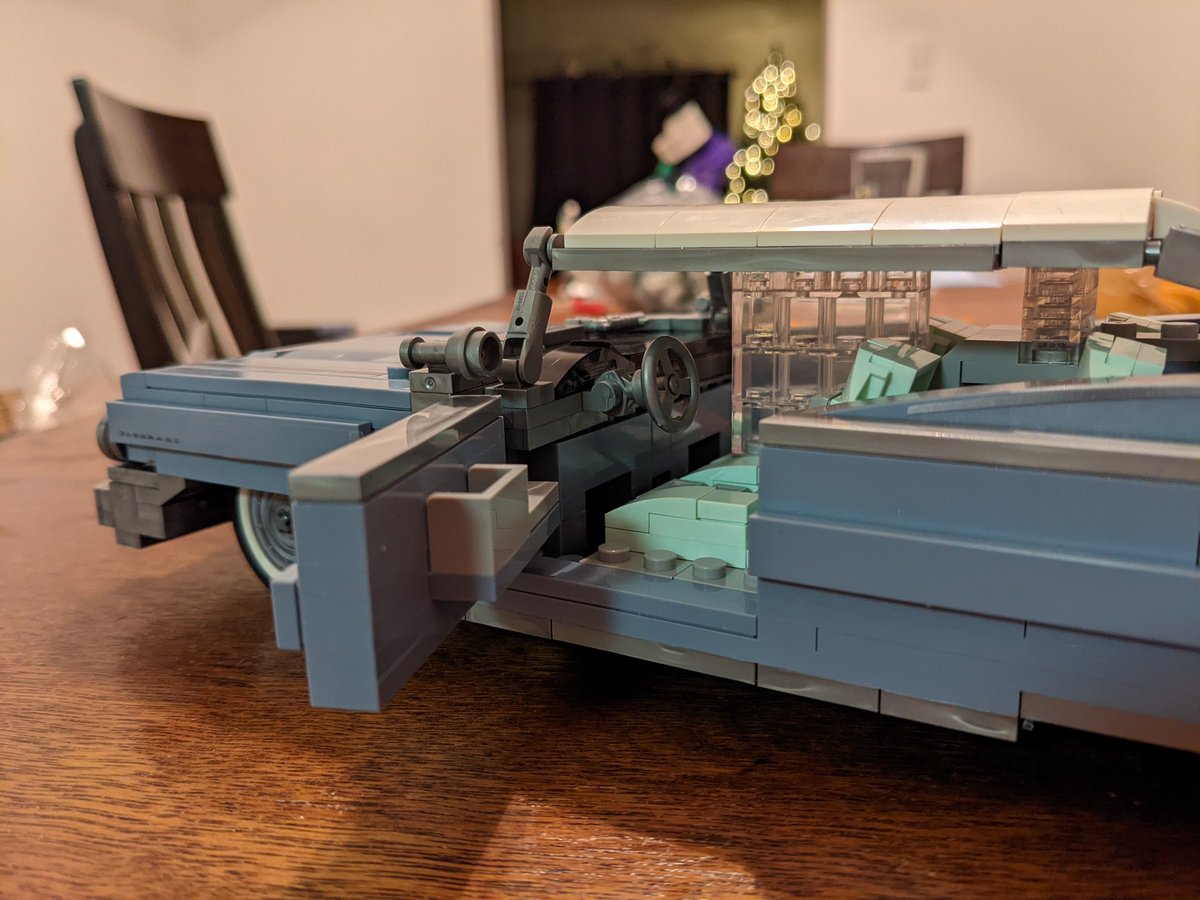 unfiltereddad's tweet photo. Opened Christmas presents early and I got this sweet '59 or '60 Caddy Eldorado. #Christmas #fakelego https://t.co/1r8kwizq90