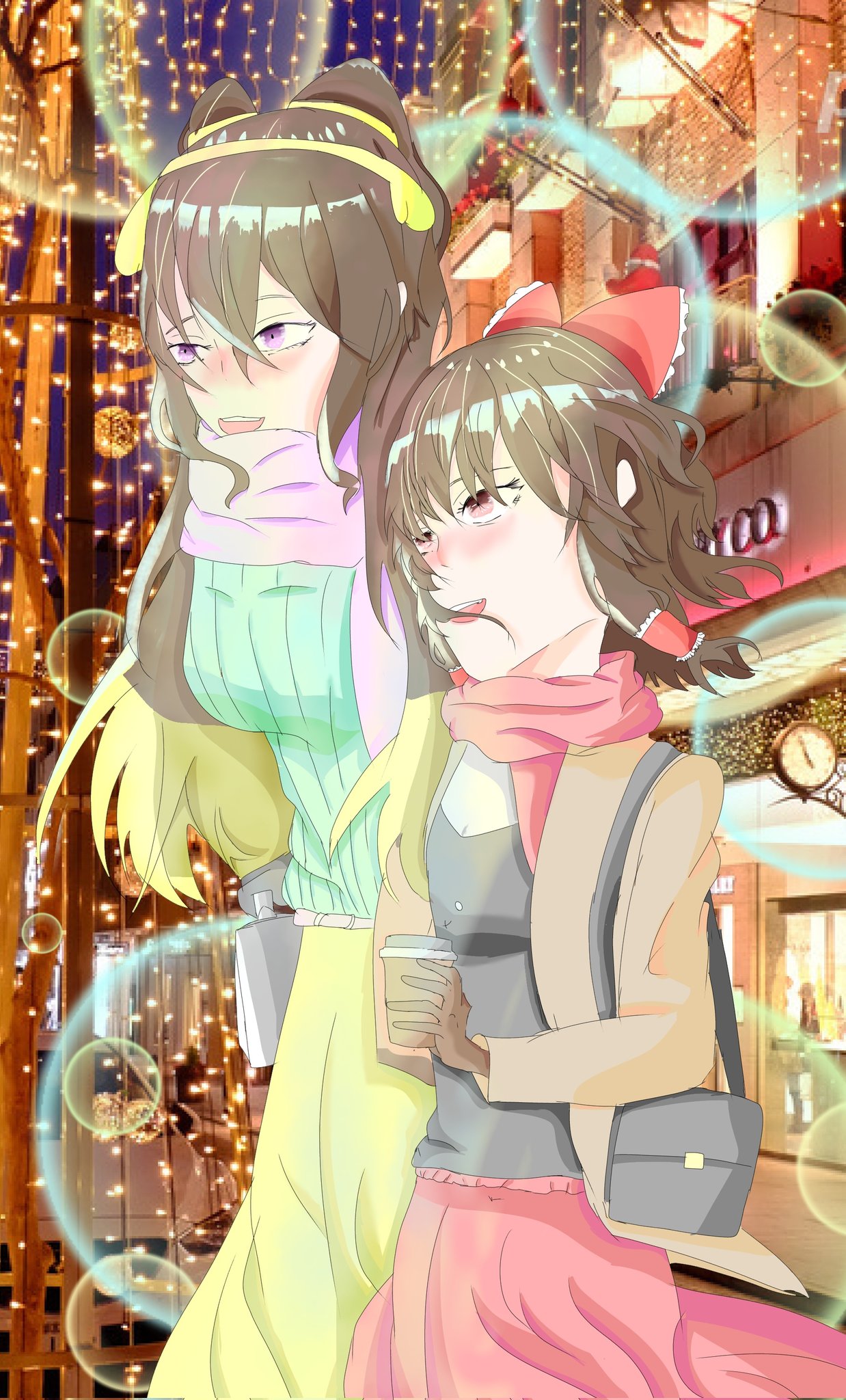 ぱいなぽー 駄犬ギンのイラスト箱 クリスマスデート T Co Feo2avakjn Twitter