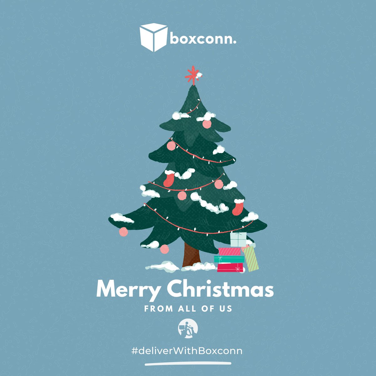 boxconn's tweet photo. Season greetings from all of us @boxconn. May the season bring glad tidings to you and yours. 

Also, remember to stay safe 😷

Merry Christmas 🎄 https://t.co/RpQZwVg3oF