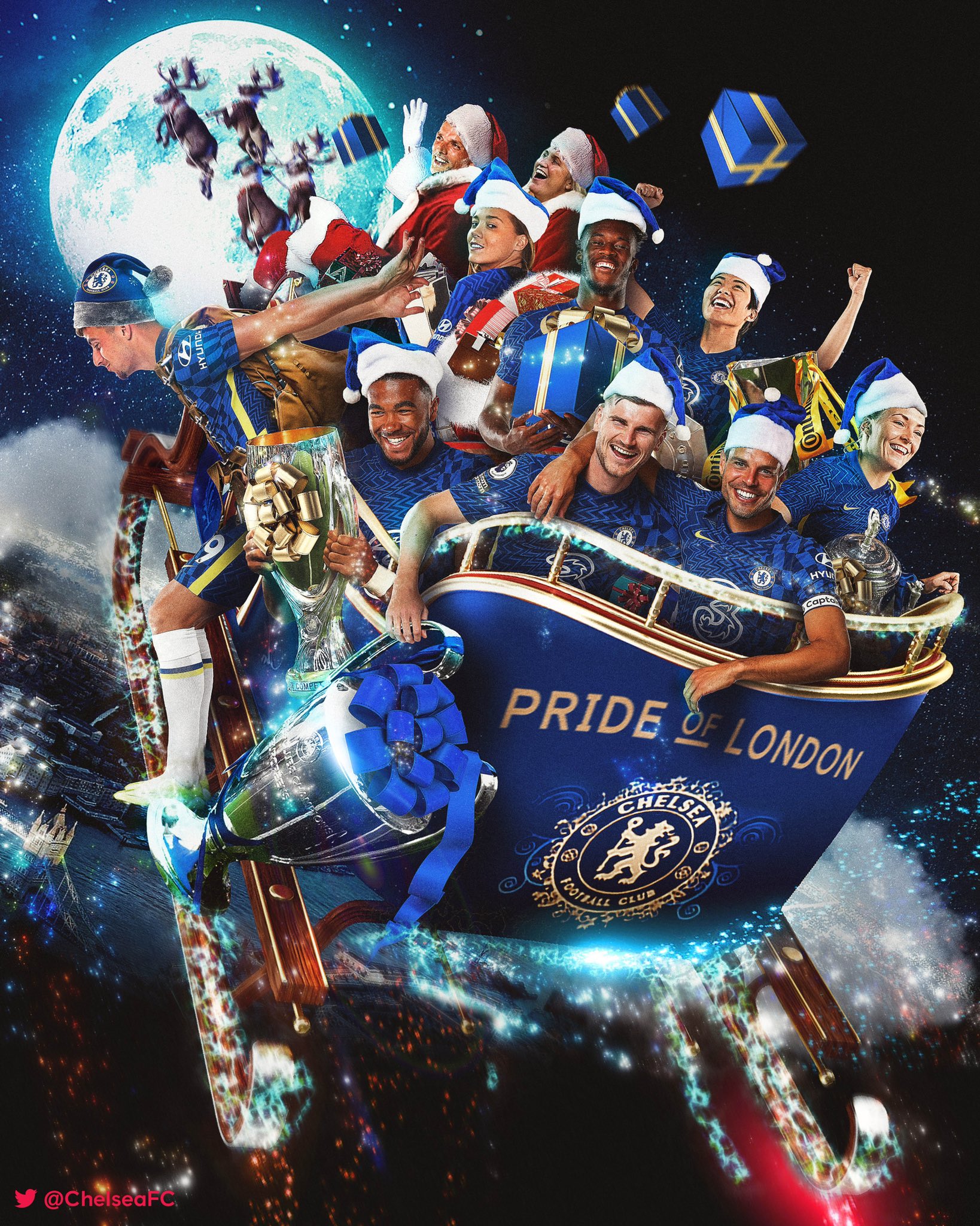 Chelsea FC on Twitter "Merry Christmas to all Chelsea fans celebrating