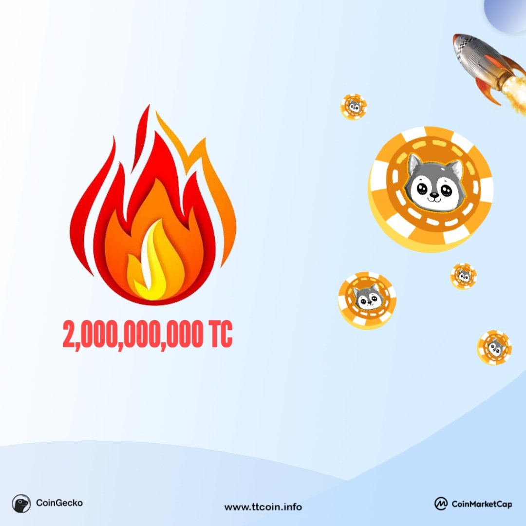 🔥 2 Billion TTcoins were burned and destroyed in the Tron network, This burned amount was reproduced through BEP20, maintaining the total supply.  The entire integration process of the BEP20 network will be completed in the new year.

BURN ADDRESS : bit.ly/burnttcoin