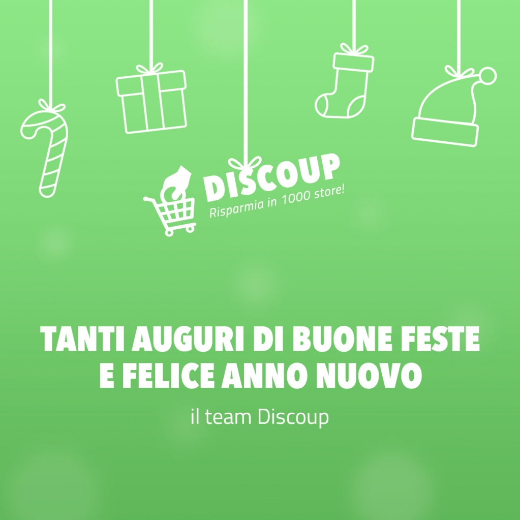 DiscoupCom's tweet image. 💚 Vi auguriamo delle serene festività e un fantastico e prospero anno nuovo!