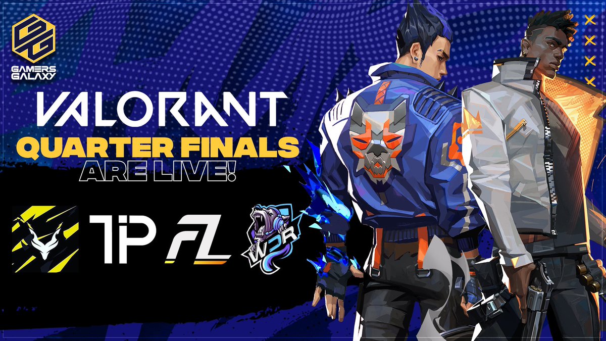 We are LIVE for our Valorant Quarterfinals Group 1! Cheer for these AMAZING teams that are competing for their spots in the finals on the 8th &amp; 9th of Jan in Islamabad 🌟 Watch the action now on youtube.com/c/GalaxyRacer 🔥