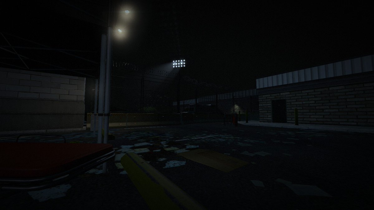 MonochromeLLC's tweet image. Merry Christmas and Happy Holidays all! Here is a #SneakPeek  of the new Escape map "Last Stop", it's still #WIP (Final Art Pass). #contagion #indiegame