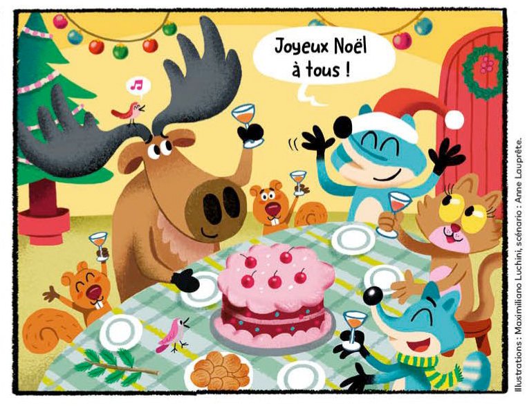 Joyeux Noël à tous ! 🎉

Passez de bonnes fêtes ! 🎄😊

Illustration de ©Maximiliano Luchini