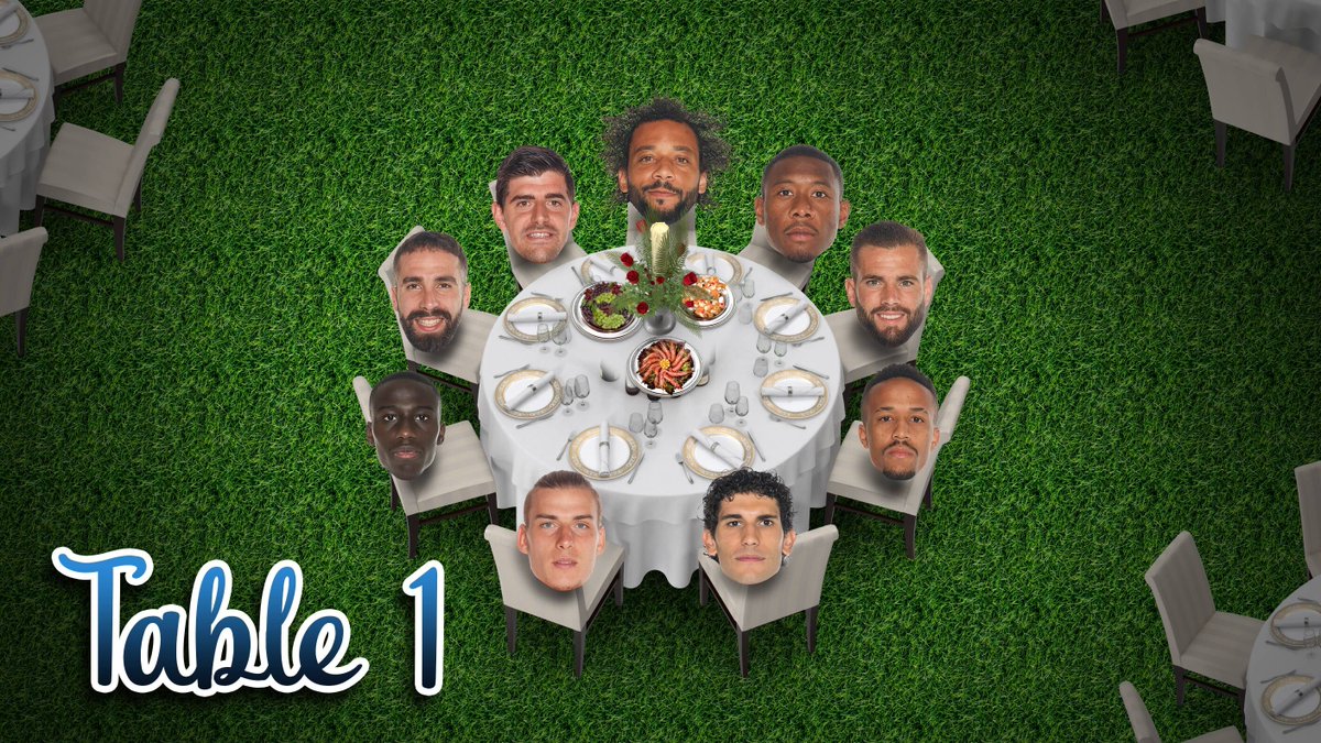 realmadriden's tweet photo. 🍽🔢 Whose table are you sitting at for Christmas lunch❓ https://t.co/s7TP0wsAdo