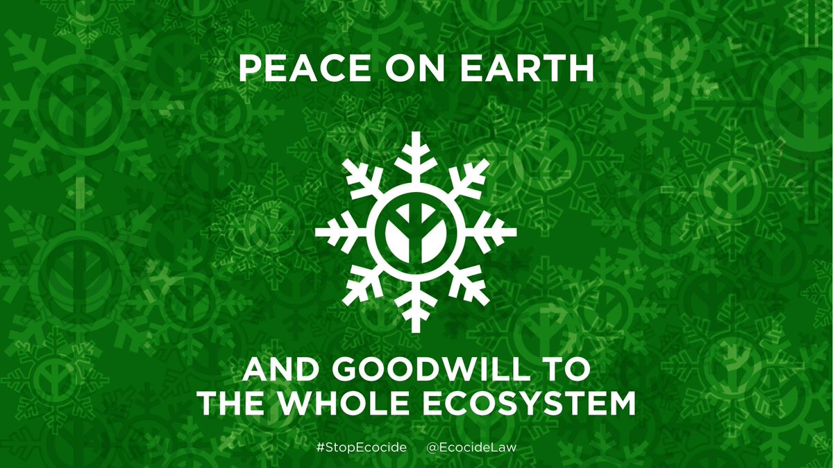 Best Wishes from the team at Stop #Ecocide